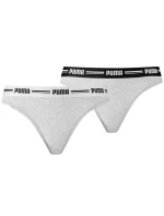 Dámská tanga String 2Pack model 16041689 05 šedá - Puma