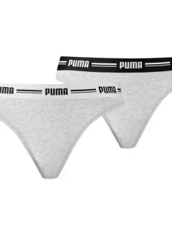 Dámske tangá 2Pack 907854 05 Grey - Puma