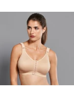 frontline otvorená športová podprsenka so zapínaním vpredu 5523 desert - Active