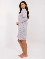 DU KN nočná košeľa FP 104.26 sivá