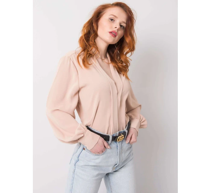 Košeľa TW KS BP 195A.22 béžová Košeľa TW KS BP 195A.22 béžová