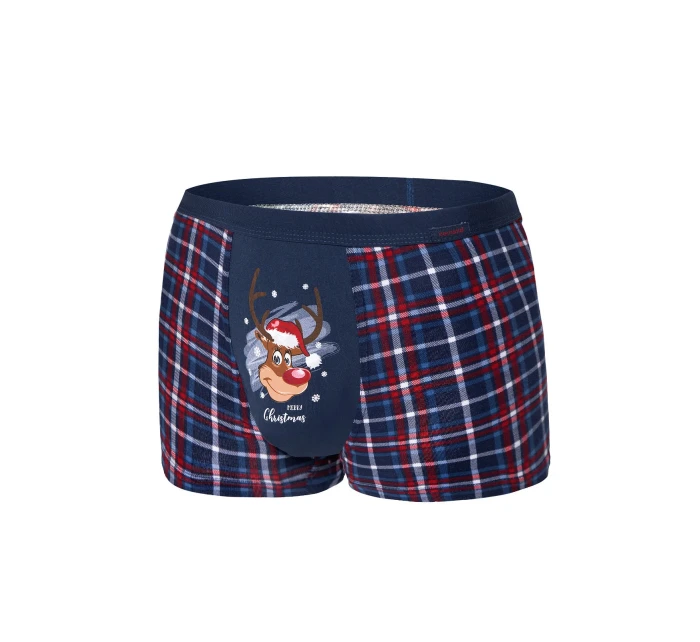 Sobie boxerky 007/57 Merry Christmas navy blue - Cornette