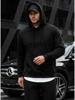 Pánská mikina s kapucí černá model 21961942 - FashionStreet Pánská mikina s kapucí černá model 21961942 - FashionStreet