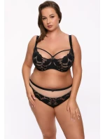 Polovyztužená dámská podprsenka semi soft BS 1134 Keto Grafitová model 20647062 Maxi - Gaia Polovyztužená dámská podprsenka semi soft BS 1134 Keto Grafitová model 20647062 Maxi - Gaia