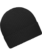 Daiber MB 7409 Pletená čiapka z bio bavlny 03.7409 čierna