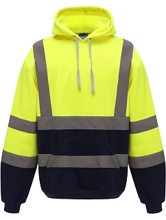 05 HiVis mikina s kapucí hi vis model 22501836 - Yoko