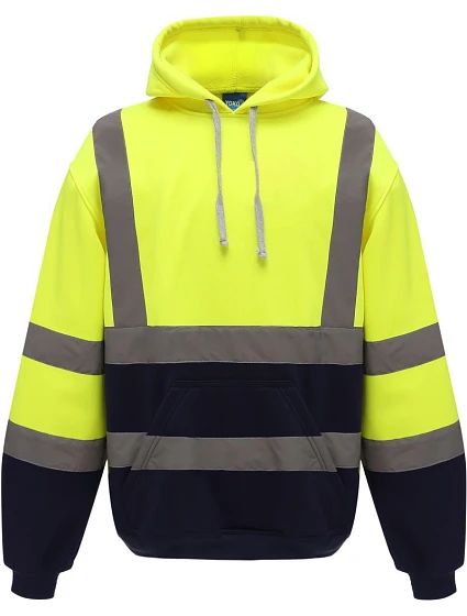 Mikina s kapucňou Yoko HVK 05 Hi-Vis 79.VK05 hi vis žltá/námornícka modrá Mikina s kapucňou Yoko HVK 05 Hi-Vis 79.VK05 hi vis žltá/námornícka modrá