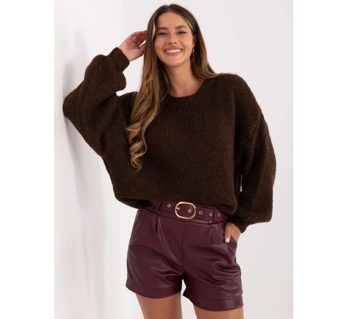 Szorty IT SN model 21421388 bordowy - FPrice