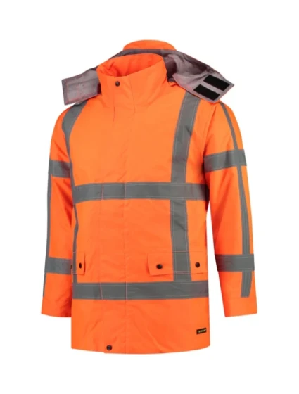 Pracovná bunda RWS Parka unisex fluorescenčná oranžová Pracovná bunda RWS Parka unisex fluorescenčná oranžová