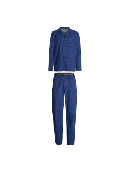 Pánské pyžamo model 20958410 zelené - Tommy Hilfiger Pánské pyžamo model 20958410 zelené - Tommy Hilfiger