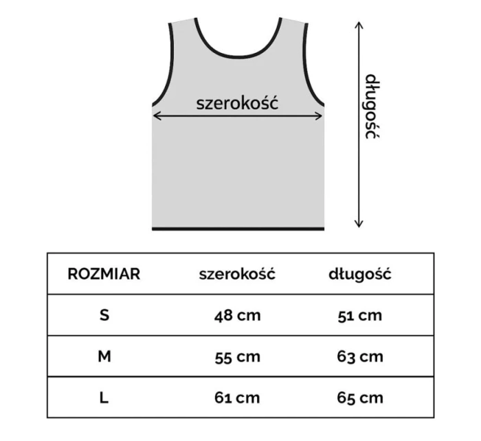 Tréningová značka na tričko - červená