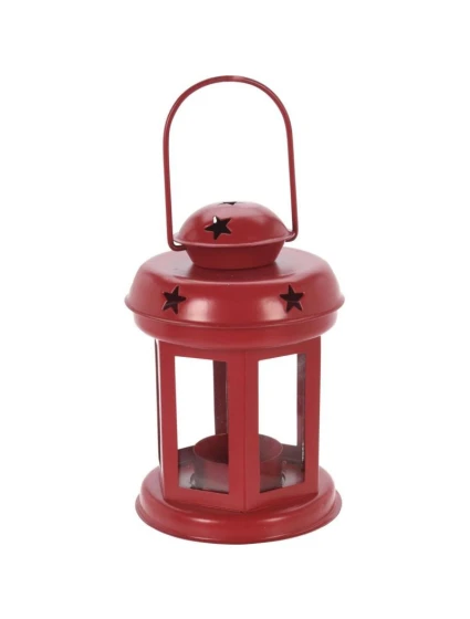 DRŽIAK NA ČAJOVÚ SVIEČKU ČERVENÝ