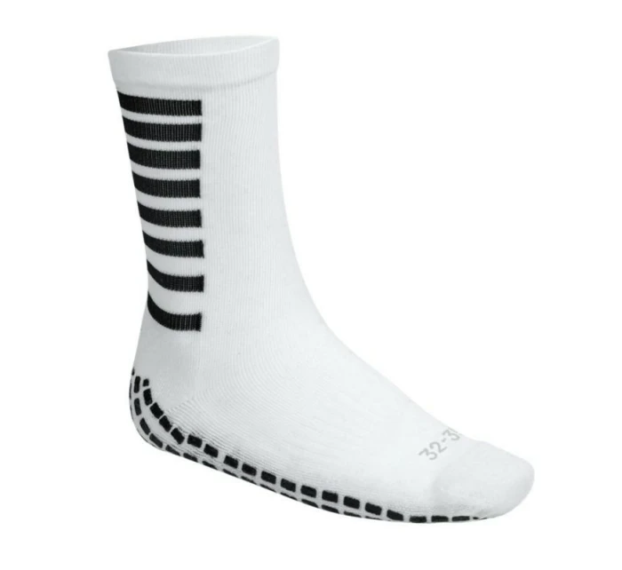 Protišmykové ponožky GRIP SELECT biele krátke