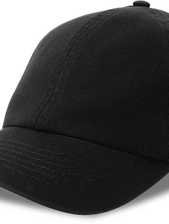6 panelová baseballová kšiltovka black model 22450059 - Atlantis Headwear