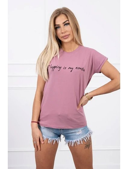 model 18746322 je moje kardio halenka tmavě růžová - K-Fashion model 18746322 je moje kardio halenka tmavě růžová - K-Fashion
