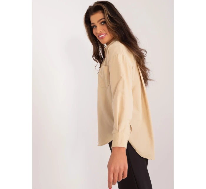 Košeľa BA KS 0286.99 béžová