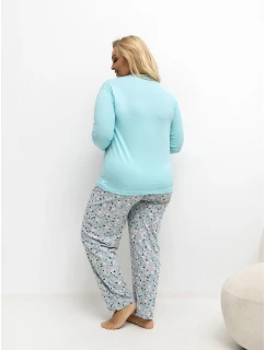 Piżama DU KN FP model 21766256 mietowy - FPrice