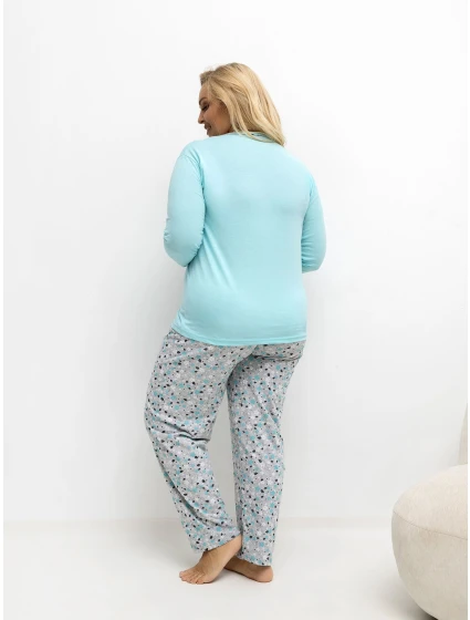 Piżama DU KN FP model 21766256 mietowy - FPrice