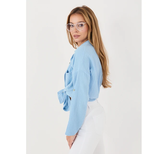 Koszula MI KS model 22102677 jasny niebieski - FPrice