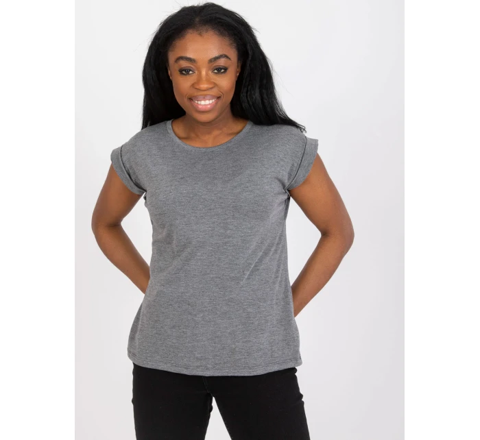 Tričko RV TS model 17251626 tmavě šedá - FPrice Tričko RV TS model 17251626 tmavě šedá - FPrice