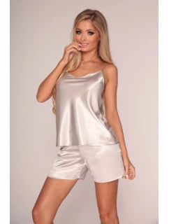 Dámsky set - košeľa a šortky Classic 937 Light beige - De Lafense