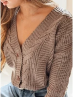 Dámský svetr beige Dstreet model 21967074 - FashionStreet