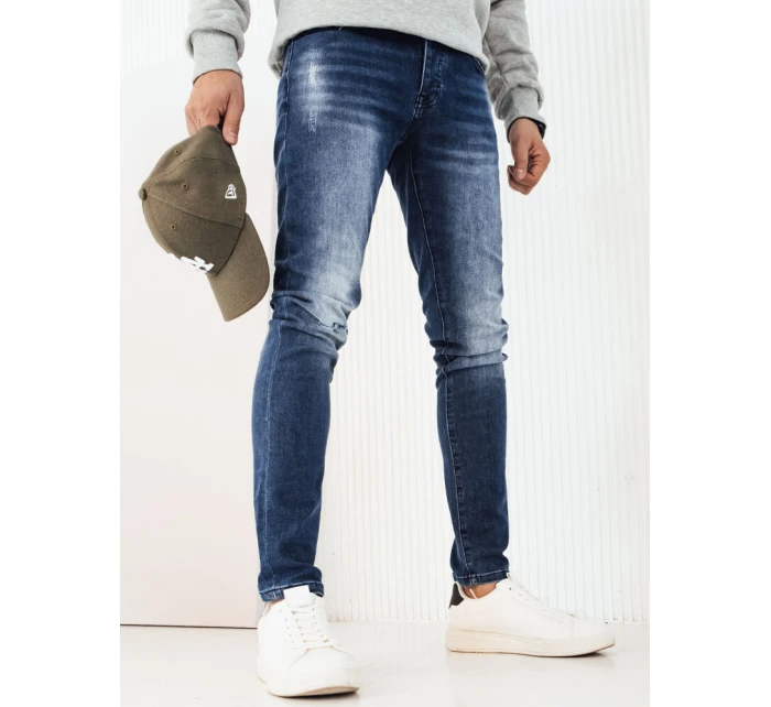 FashionStreet pánske modré džínsové nohavice UX4242