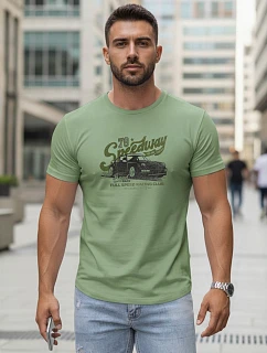 Tshirt męski z nadrukiem  model 22156985 - FashionStreet
