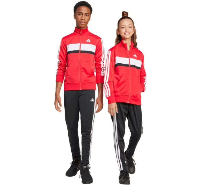 Dětská tepláková souprava Essentials 3Stripes červená/černá model 21465429 - ADIDAS Dětská tepláková souprava Essentials 3Stripes červená/černá model 21465429 - ADIDAS