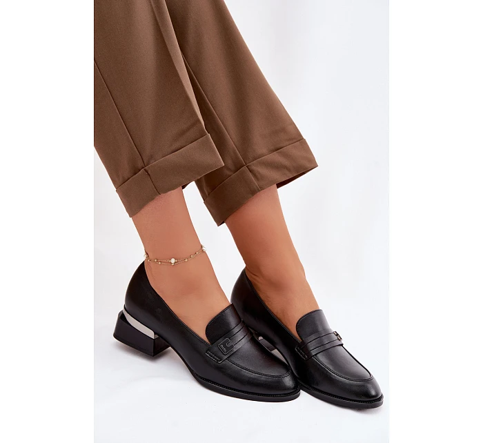 Dámské polobotky na  Černé model 22100835 - VINCEZA