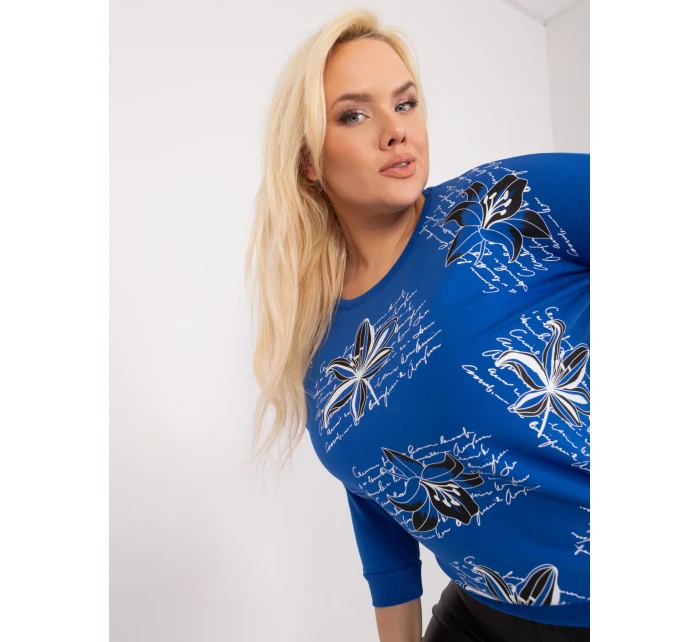 Blúzka RV BZ 9182.14 kobalt Blúzka RV BZ 9182.14 kobalt