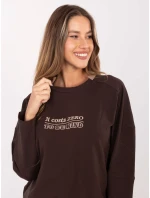 Bluzka RV BZ model 21406686 ciemny brązowy - FPrice