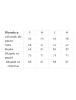 Dámské trapézové šaty v lahvově zelené barvě s rozšířenými rukávy model 6710835 - numoco Dámské trapézové šaty v lahvově zelené barvě s rozšířenými rukávy model 6710835 - numoco