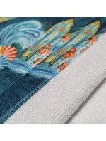 Dámsky župan 3151 Oahu s kapucňou - Vestis