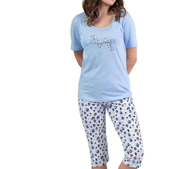 Dámské pyžamo model 21081325 blue - Regina