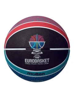 Replika basketbalovej lopty Molten Eurobasket 2025 B7G2000-E5Z