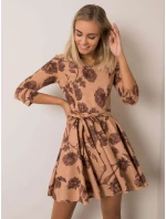 Šaty LK SK model 17292717 světle hnědá - FPrice