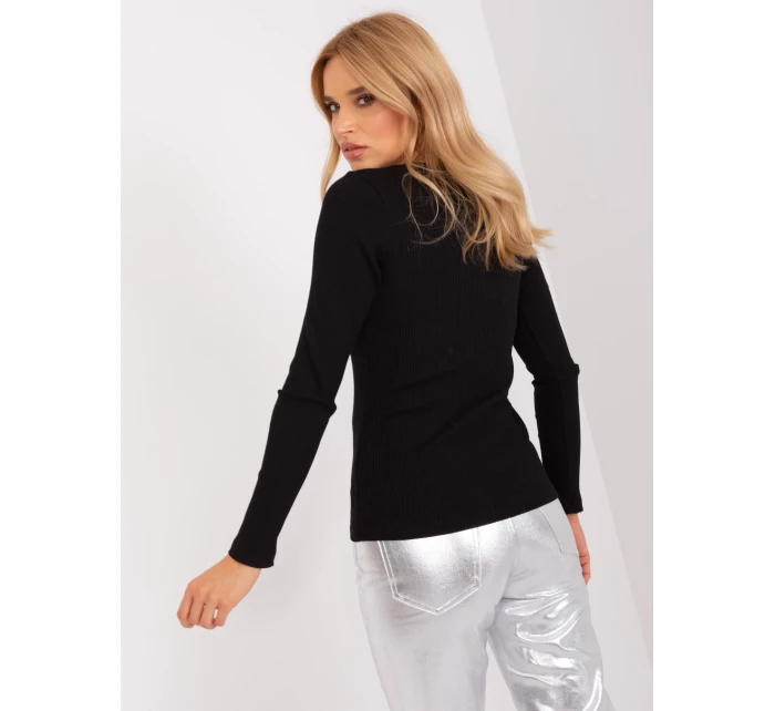 Bluzka RV BZ model 18955447 czarny - FPrice Bluzka RV BZ model 18955447 czarny - FPrice