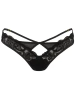 Sexy tanga model 17680190 černá - Axami