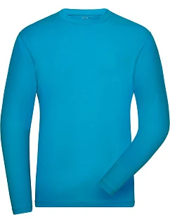 JN Pánské pracovní tričko Solid 02. turquoise model 22531817 - Daiber