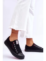 Klasické dámské tenisky model 21613023 Černe - Cross Jeans