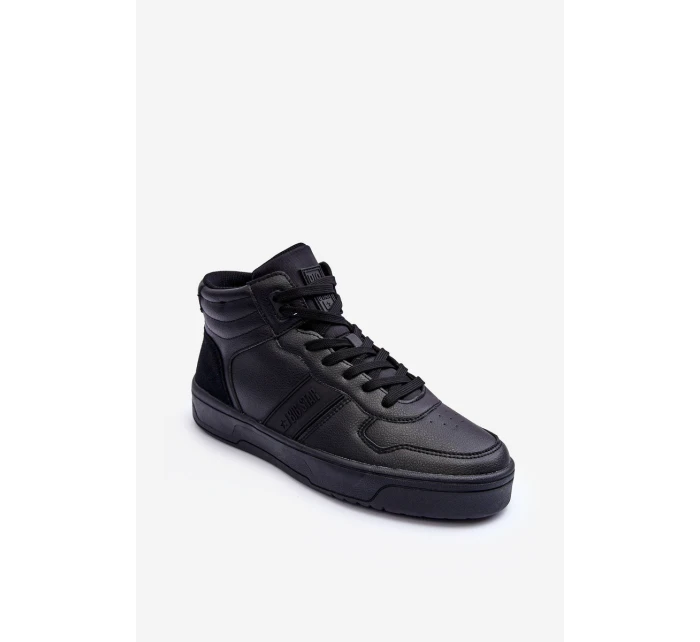 Buty Sportowe Męskie Memory Foam Big Star KK174135 906 Czarne Buty Sportowe Męskie Memory Foam Big Star KK174135 906 Czarne