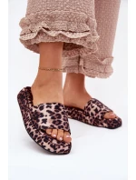 Dámské Pantofle Na Platformě Panterka model 21699836 - Boto