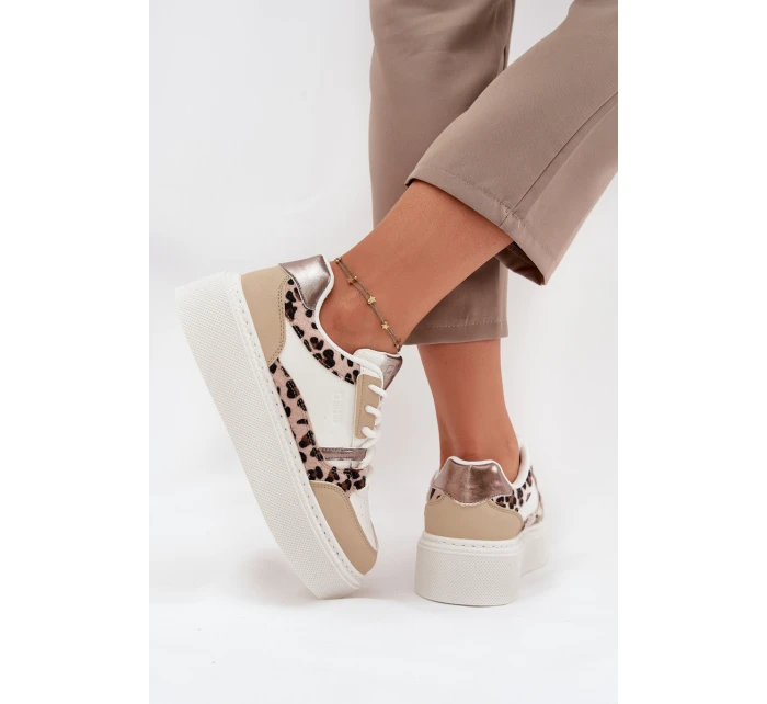 Dámské Tenisky Na Platformě Big Star Leopardí model 21706282 - Big Star Shoes