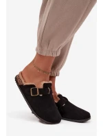 Dámské pantofle s kožešinou s Černé model 21715154 - Boto Dámské pantofle s kožešinou s Černé model 21715154 - Boto