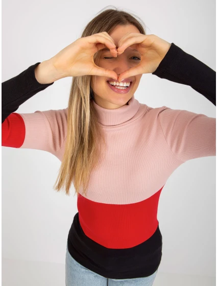 Blúzka RV BZ 8465 1.04 svetloružová Blúzka RV BZ 8465 1.04 svetloružová