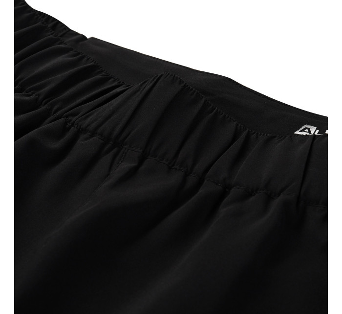 Dámske rýchloschnúce šortky ALPINE PRO SPORTA black