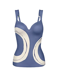 Dámske tielko Summer Allure WP Tankini Blue - Triumph