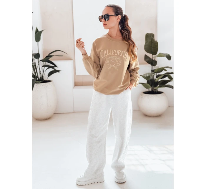 Dámská mikina DREAM béžová Dstreet model 21968539 - FashionStreet