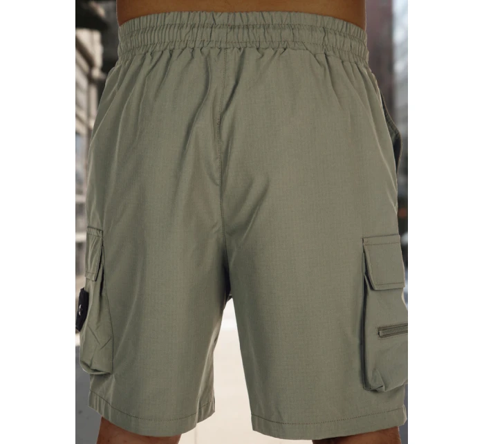 Pánské látkové bojové šortky zelené Dstreet model 21988584 - FashionStreet Pánské látkové bojové šortky zelené Dstreet model 21988584 - FashionStreet